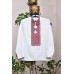 Embroidered shirt "Kyiv Sun Red"